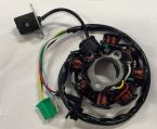 Stator Gy6 125/150 (8 c�vek, 5 vodi�� s impulsem, Stator 88mm)