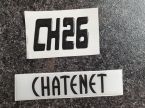 3D Logoprint Chatanet - set